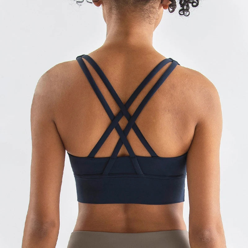 Cross Back Sports Bra