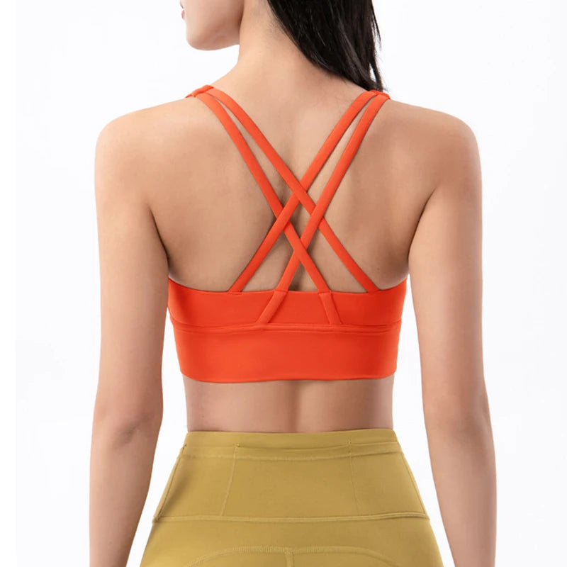 Cross Back Sports Bra