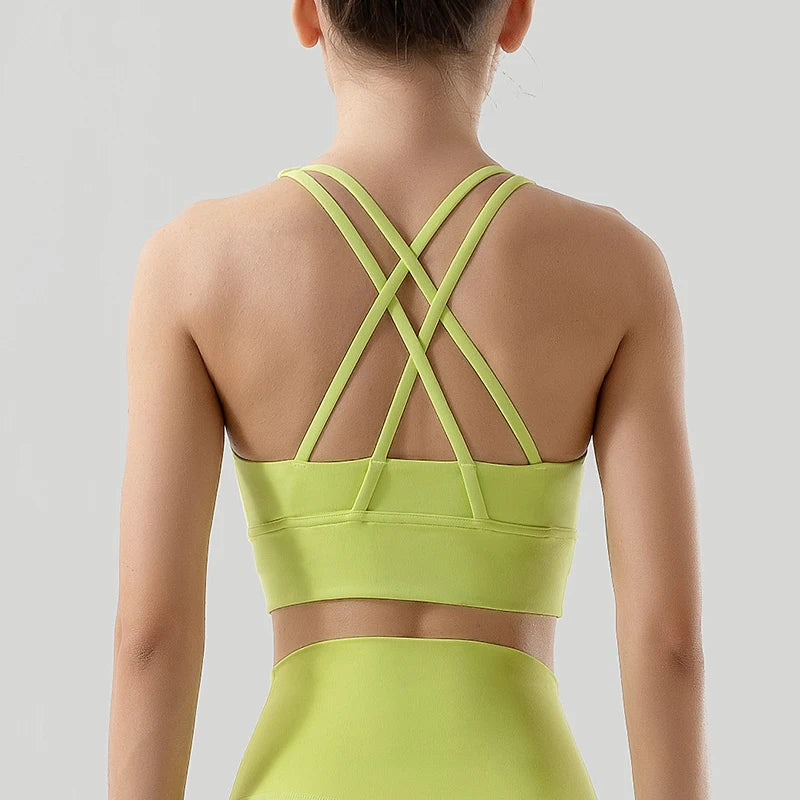 Cross Back Sports Bra