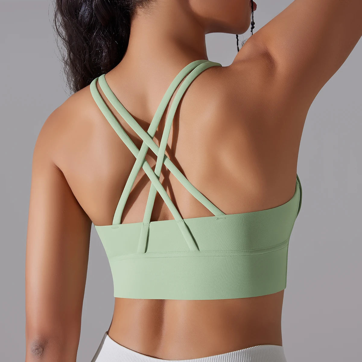 Cross Strap Sports Bra