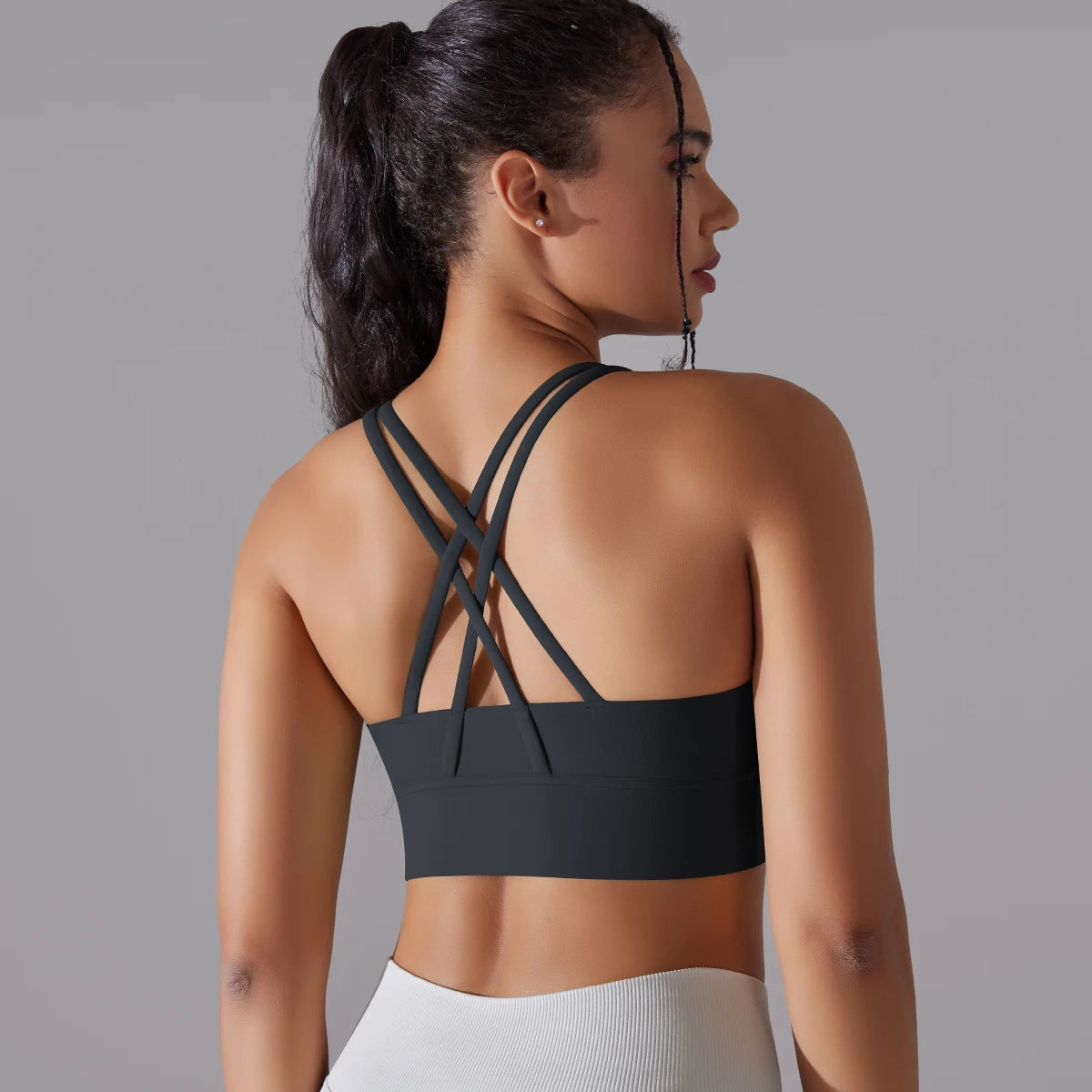 Cross Strap Sports Bra