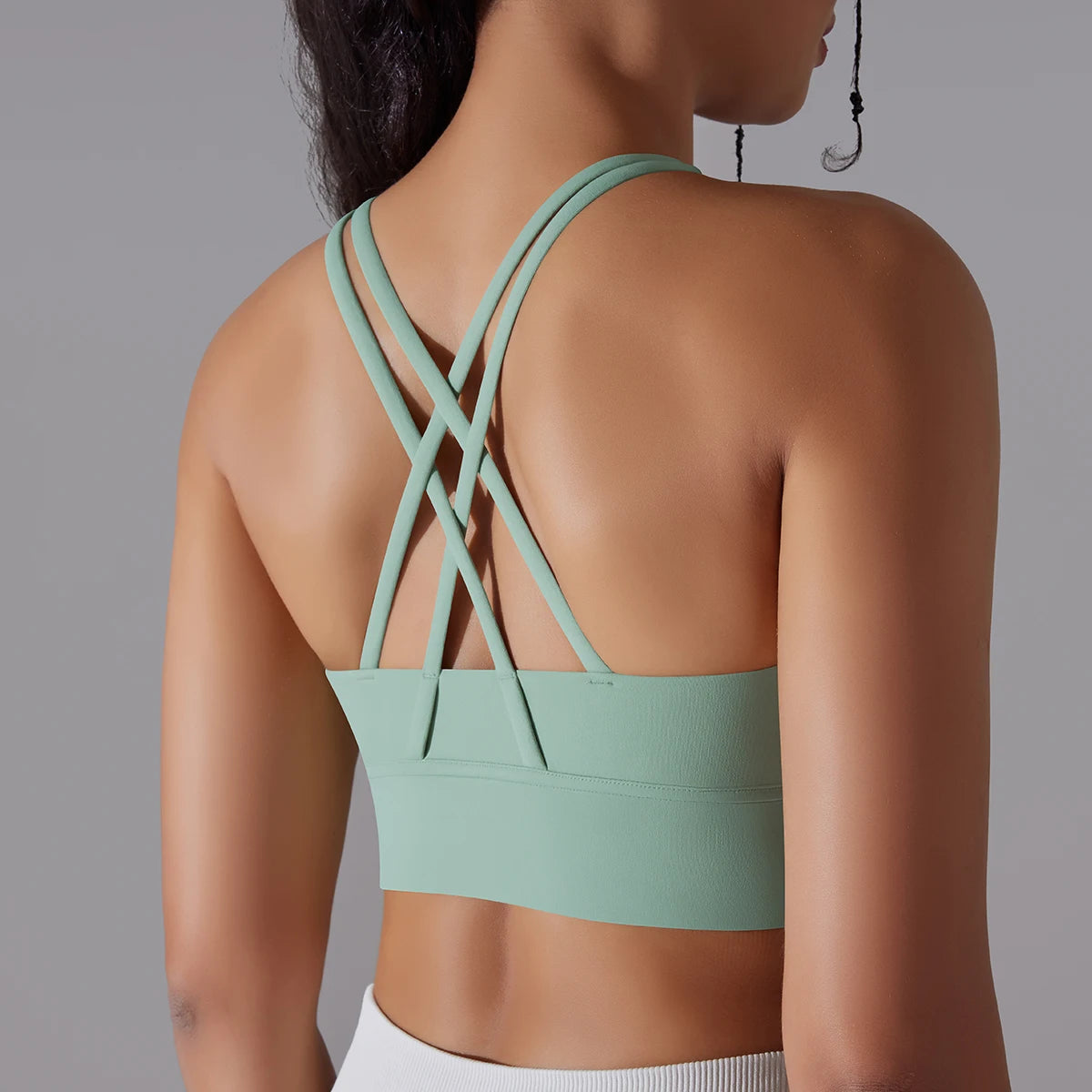 Cross Strap Sports Bra